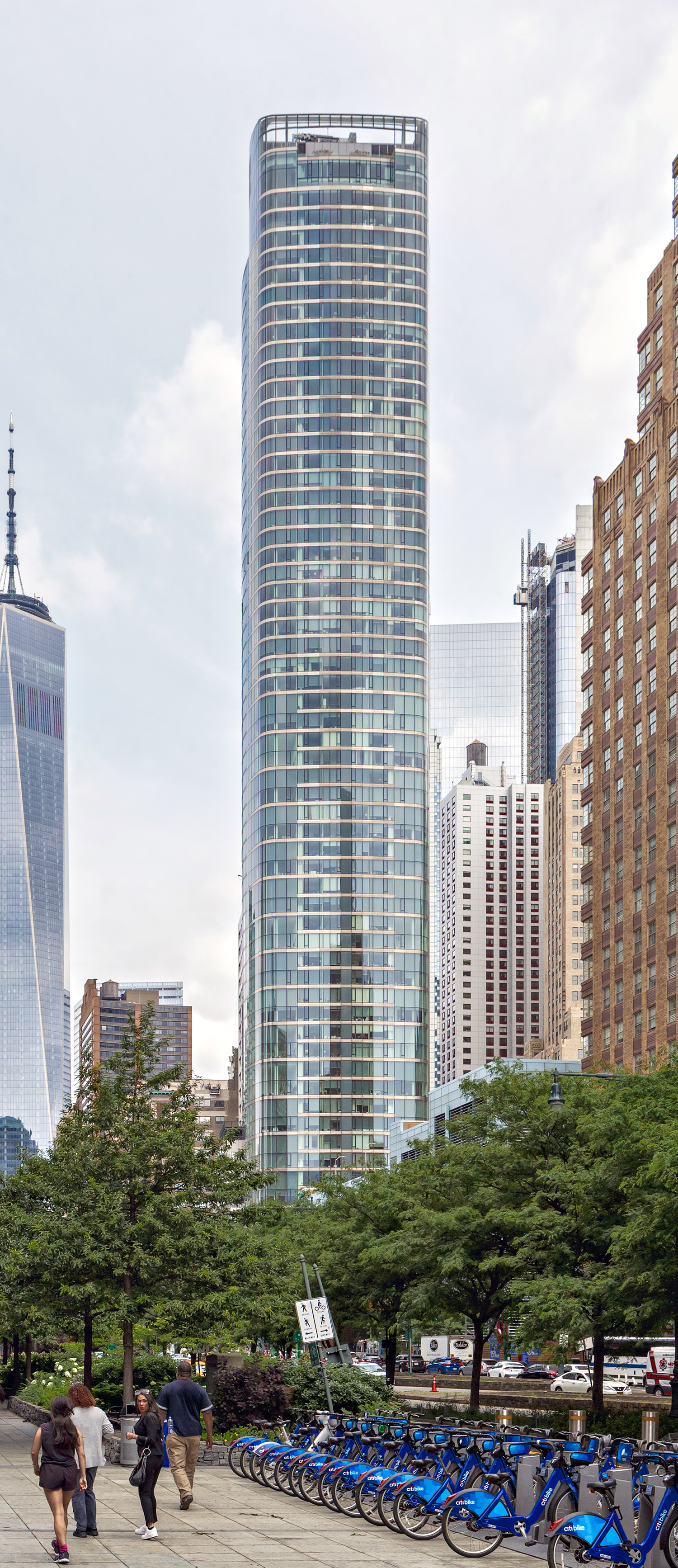 50 West, New York City - View from the south. © Mathias Beinling